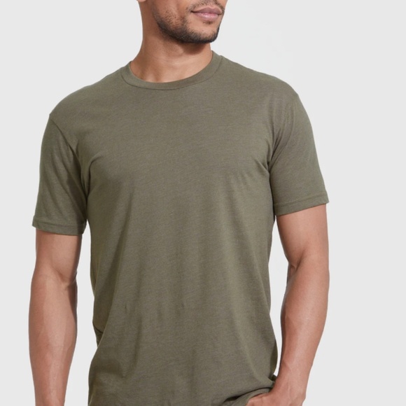 True Classic Men's Tees Gray and Olive Bundle of 2  size XL - Picture 3 of 9